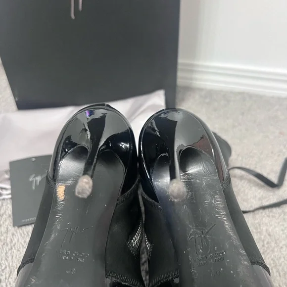 Giuseppe Zanotti stiletto lace up boots - Picture 11 of 11